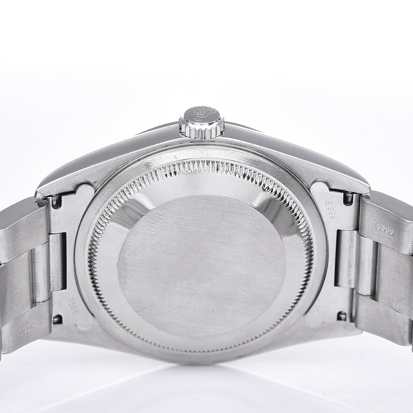 Stainless Steel 36mm Oyster Perpetual Datejust Watch White Roman 16220