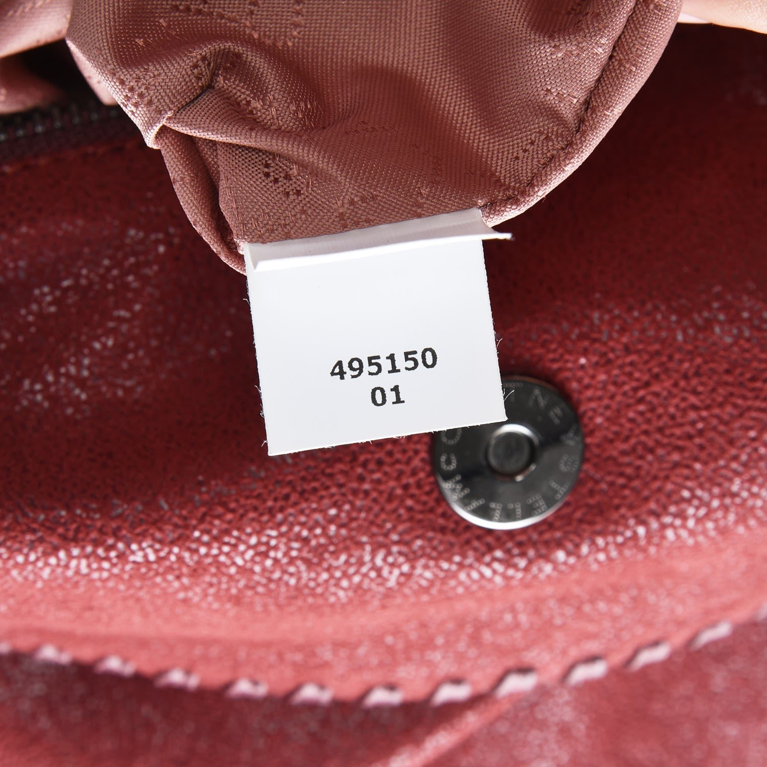 Stella McCartney Shaggy Deer Small Falabella Tote Red 8 of 8