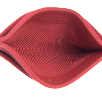 Chanel Caviar Quilted Boy Card Holder Red 4 of 8