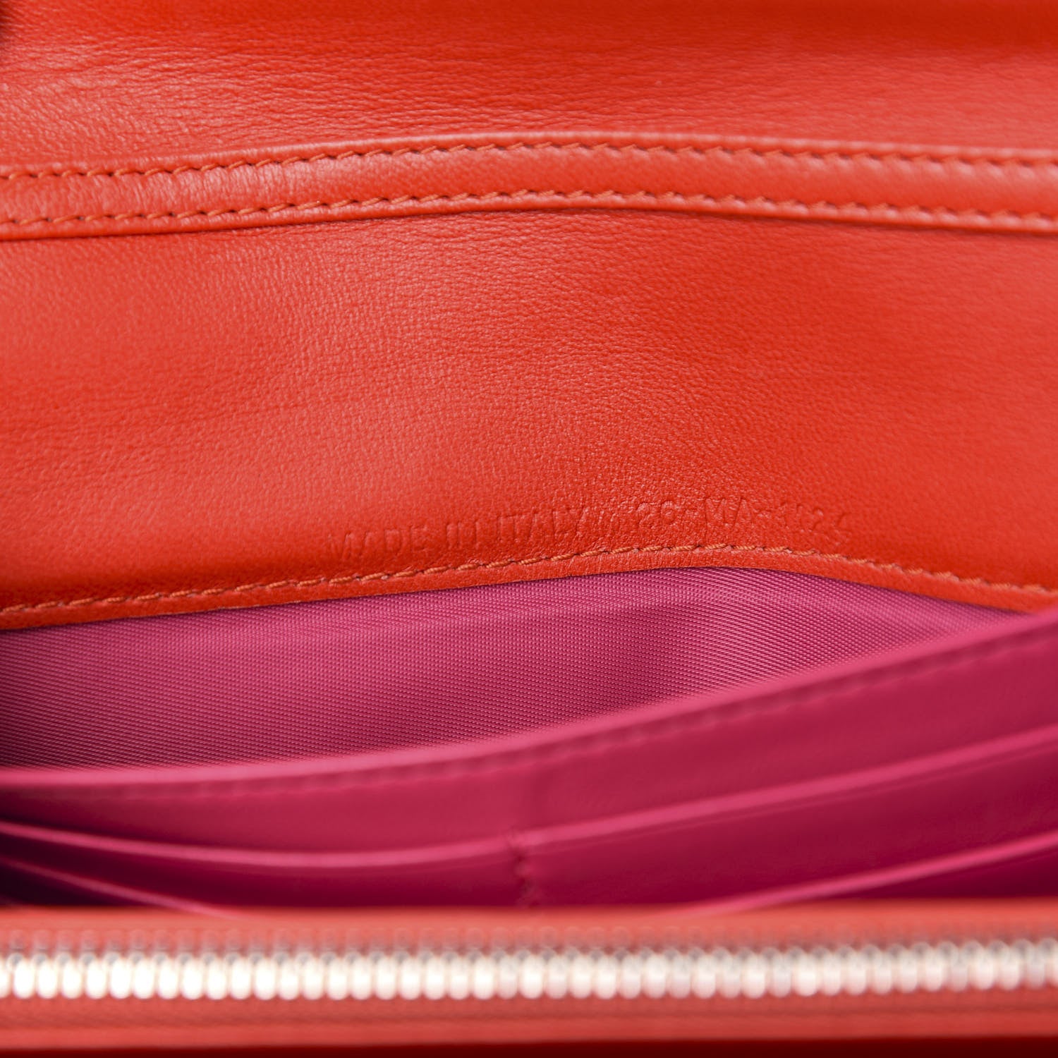 Christian Dior Lambskin Cannage Miss Dior Chain Wallet Red 7 of 10