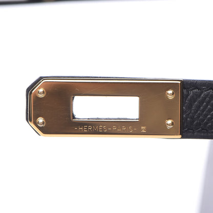 Hermes Epsom Kelly Sellier 25 Black 31 of 37