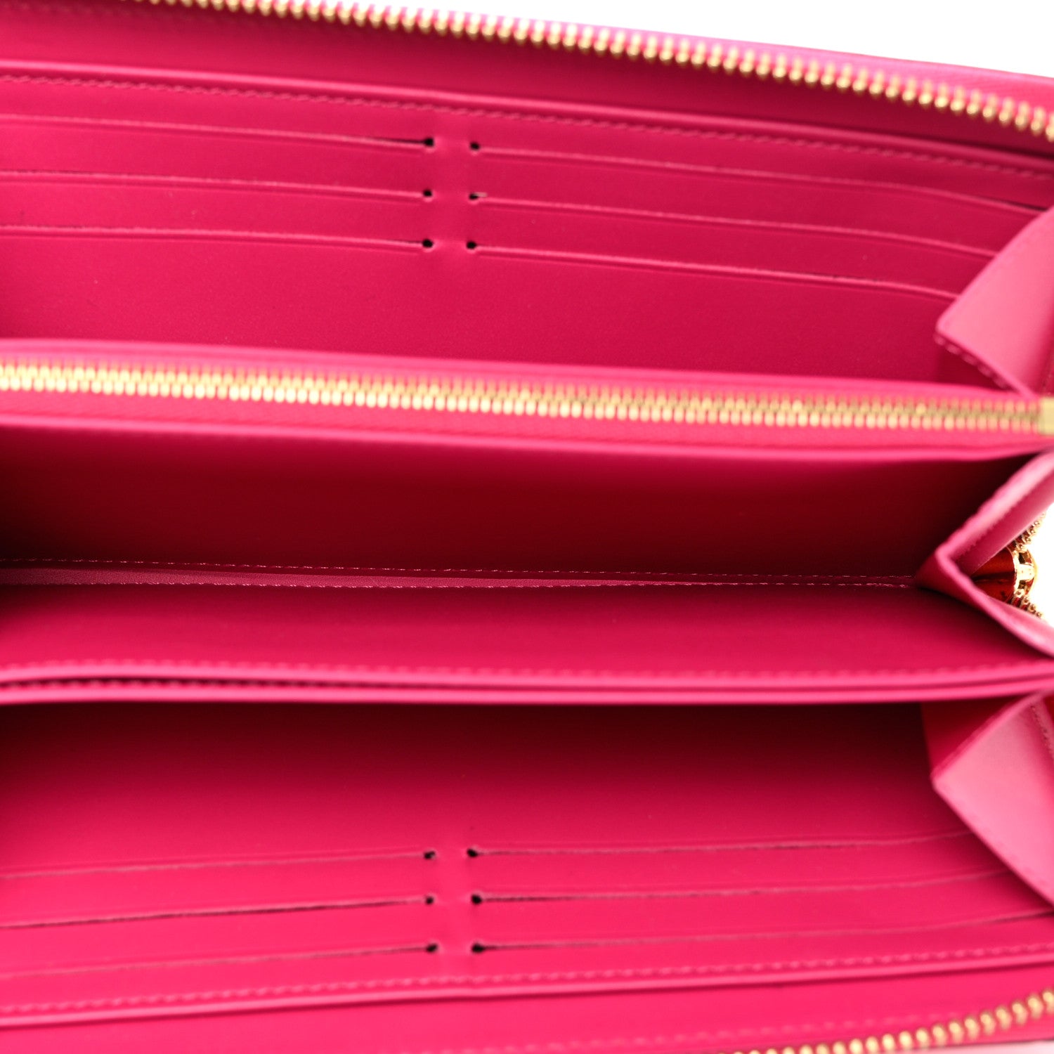 Louis Vuitton Vernis Valentine Zippy Wallet Fuchsia 5 of 7