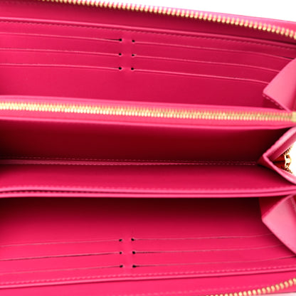 Louis Vuitton Vernis Valentine Zippy Wallet Fuchsia 5 of 7