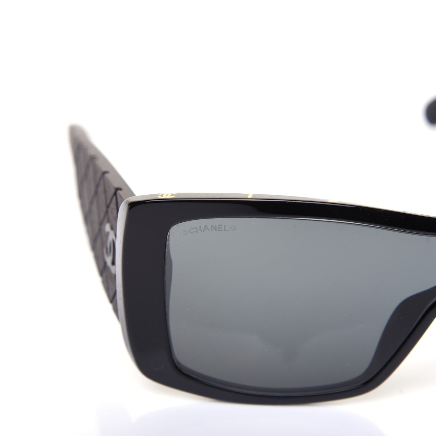 Wood Rubber Shield Sunglasses 71337A Black