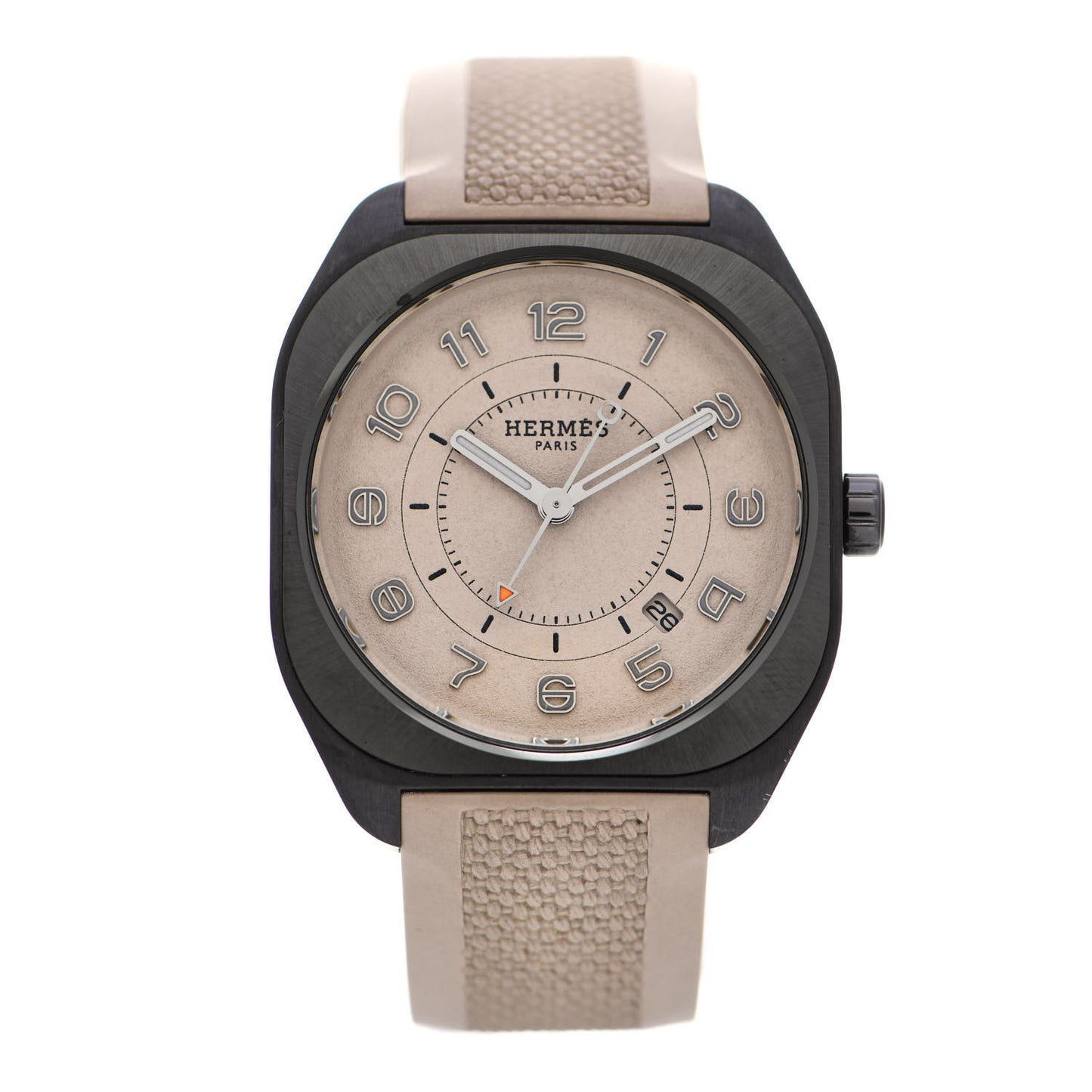 Titanium Rubber 39mm H08 Special Edition Automatic Watch Taupe