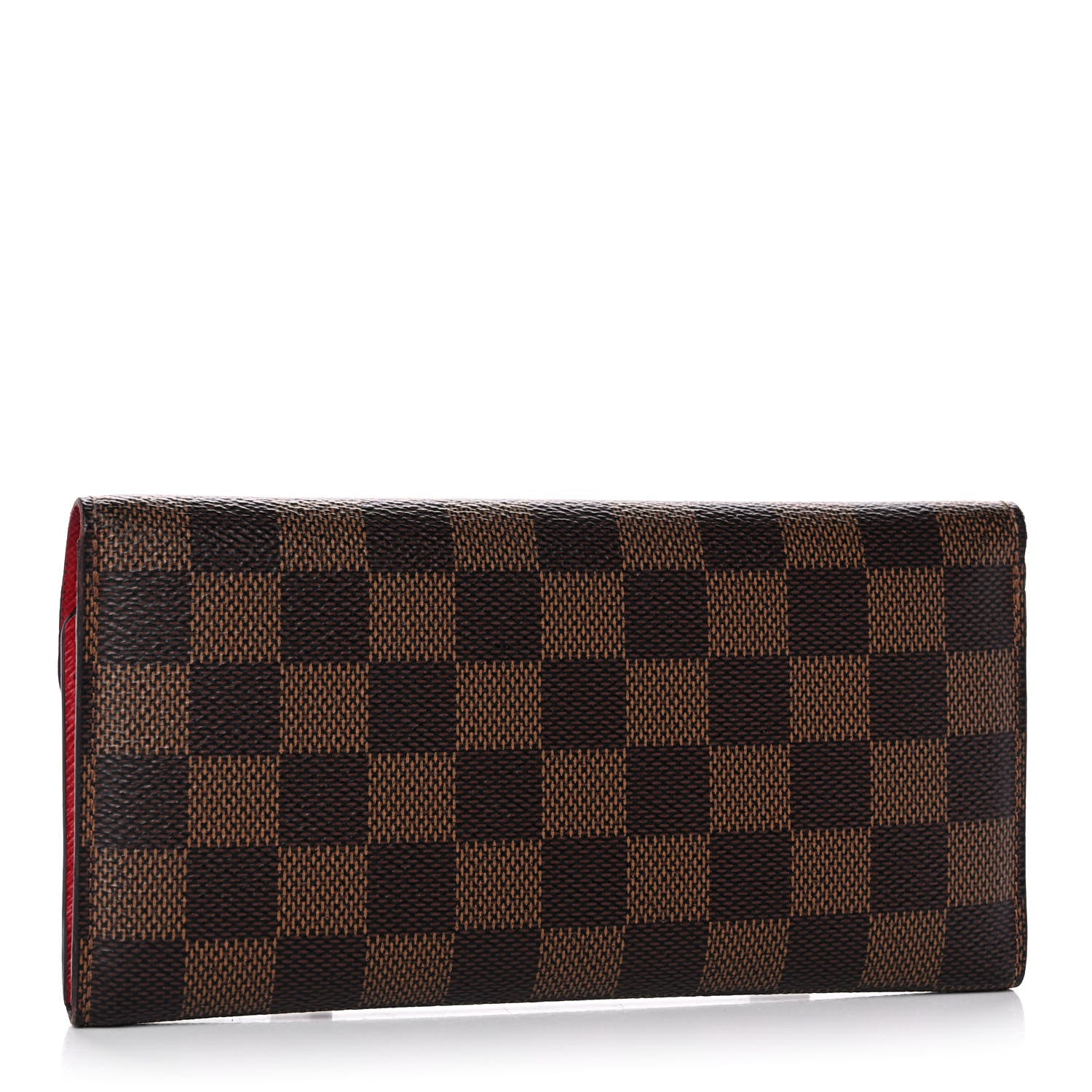 Louis Vuitton Damier Ebene Josephine Wallet Red 3 of 13