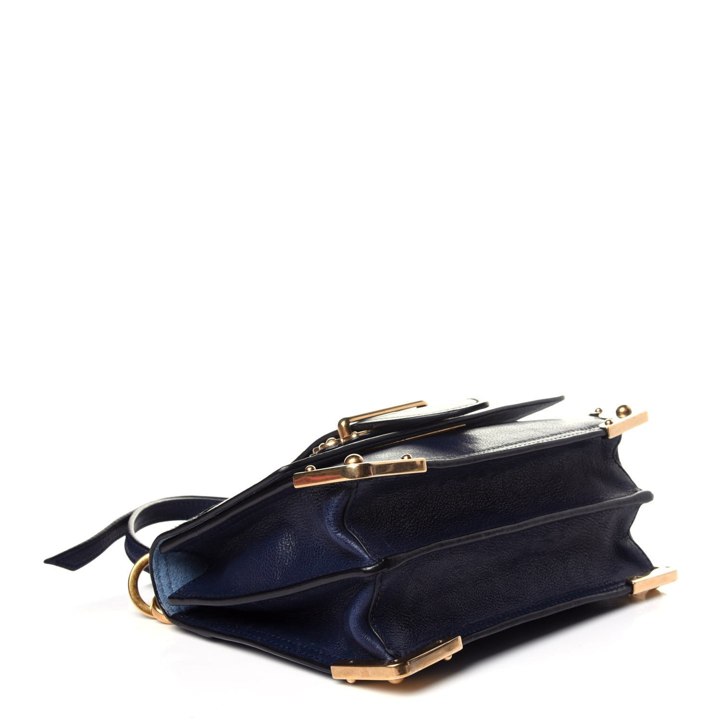 Glace Calf Soft Cahier Bag Baltico Astrale