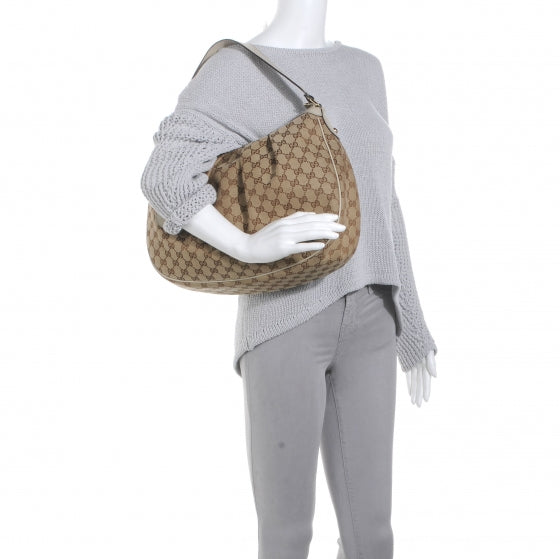 Monogram Medium Sukey Hobo Off White