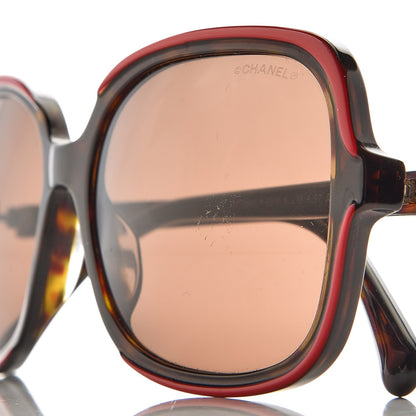 Chanel Sunglasses 5319-A Black Red | 9 of 10