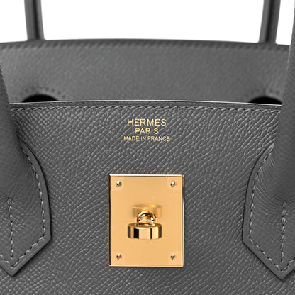 Hermes Epsom Birkin Sellier 30 Gris Meyer 6 of 10