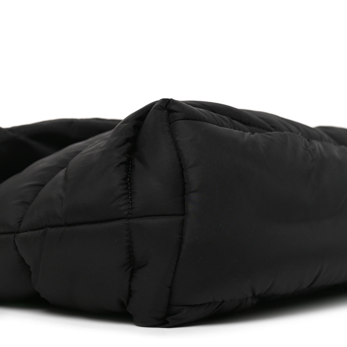 Saint Laurent Econyl Nylon Lou Puffer Messenger Black 9 of 10