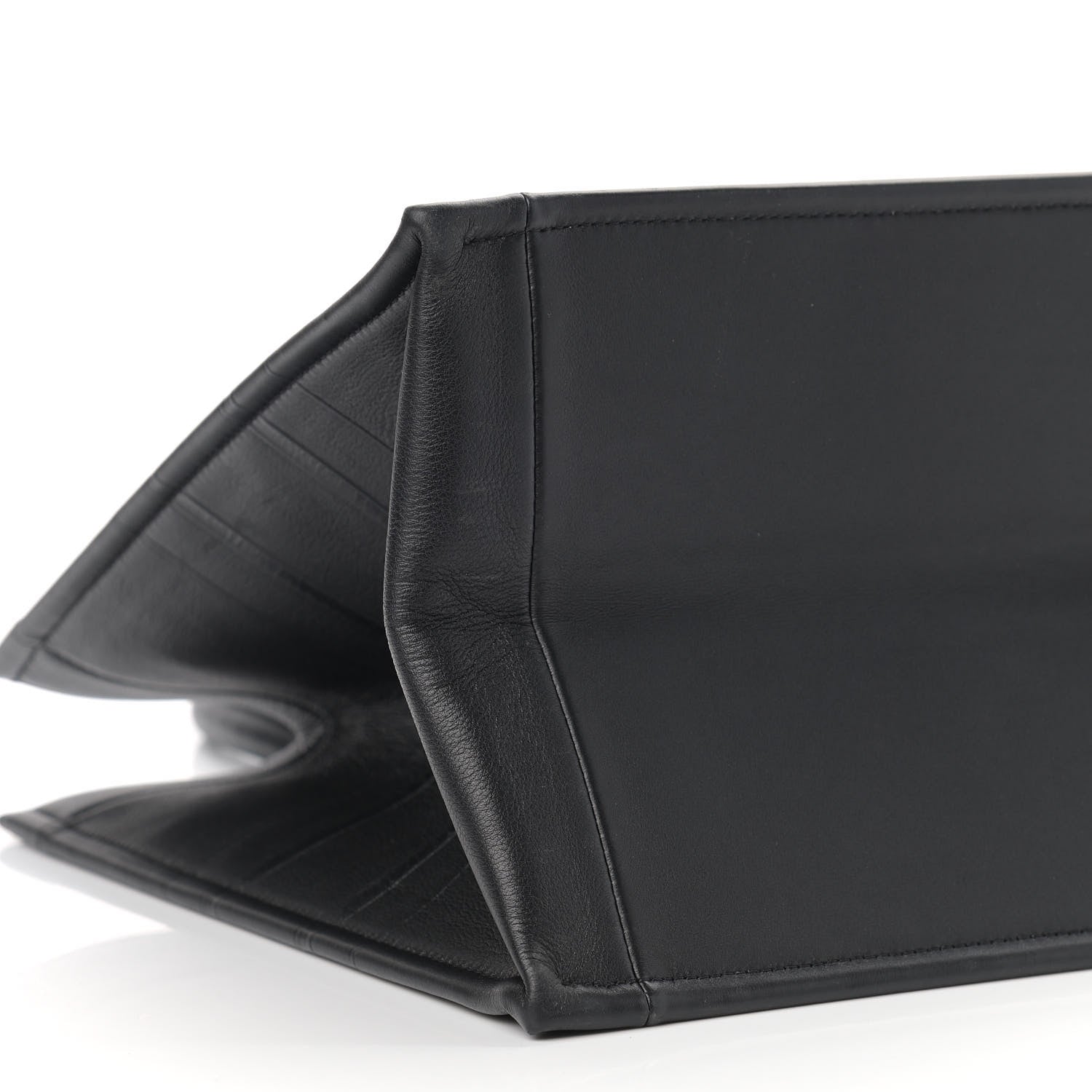 Christian Dior Calfskin Embossed Medium Book Tote Black 8 of 9
