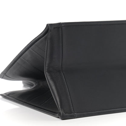 Christian Dior Calfskin Embossed Medium Book Tote Black 8 of 9
