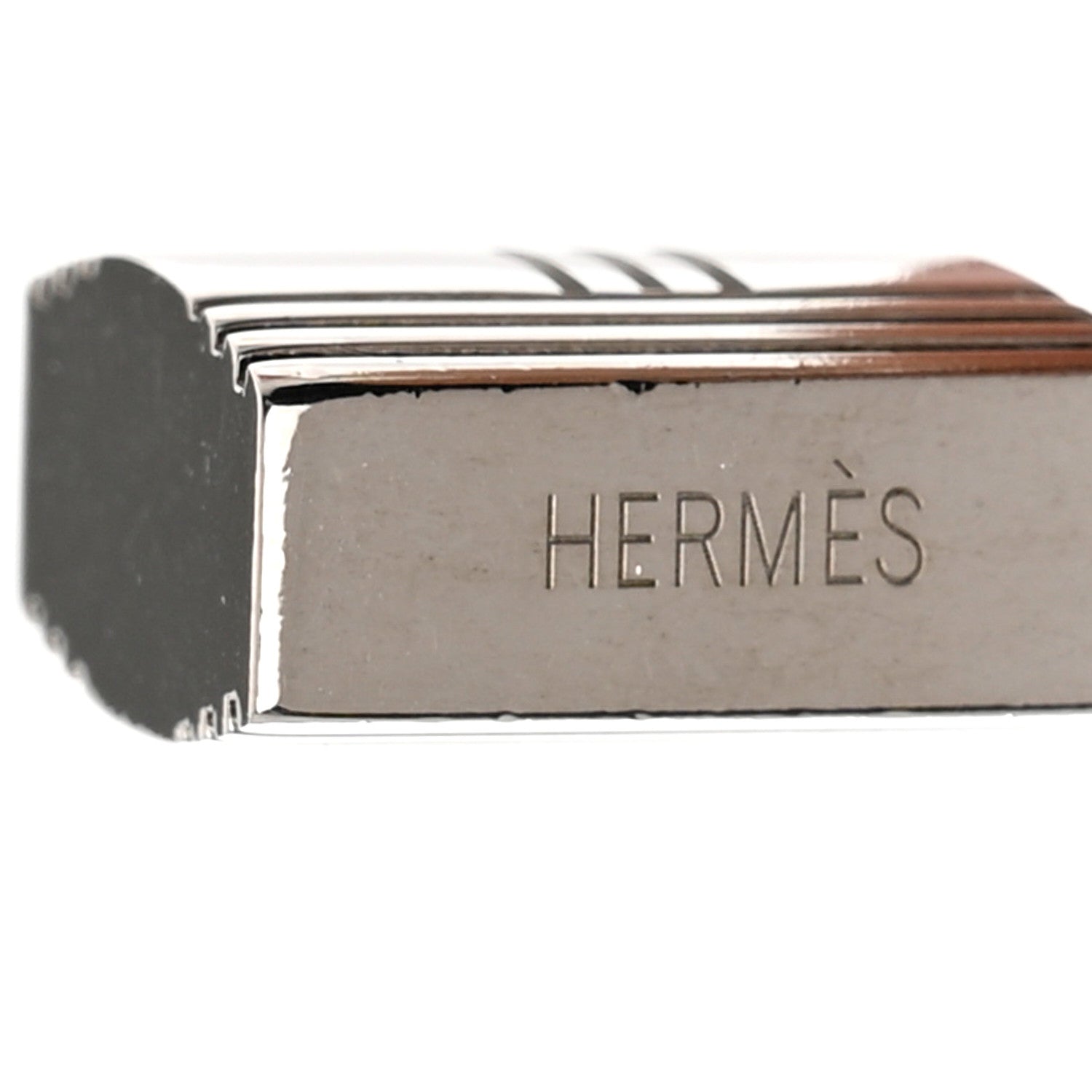 Hermes Palladium Breloque Bag Charm Silver 3 of 4