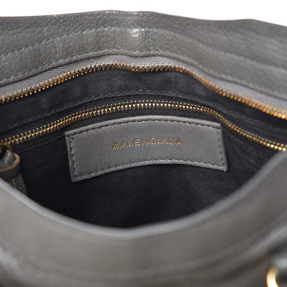 Balenciaga Chevre Gold Metallic Edge Hardware S City Gris Acier 7 of 20