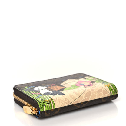 Louis Vuitton Monogram 2021 Christmas China Animation Zippy Coin Purse Myosotis Blue 4 of 8