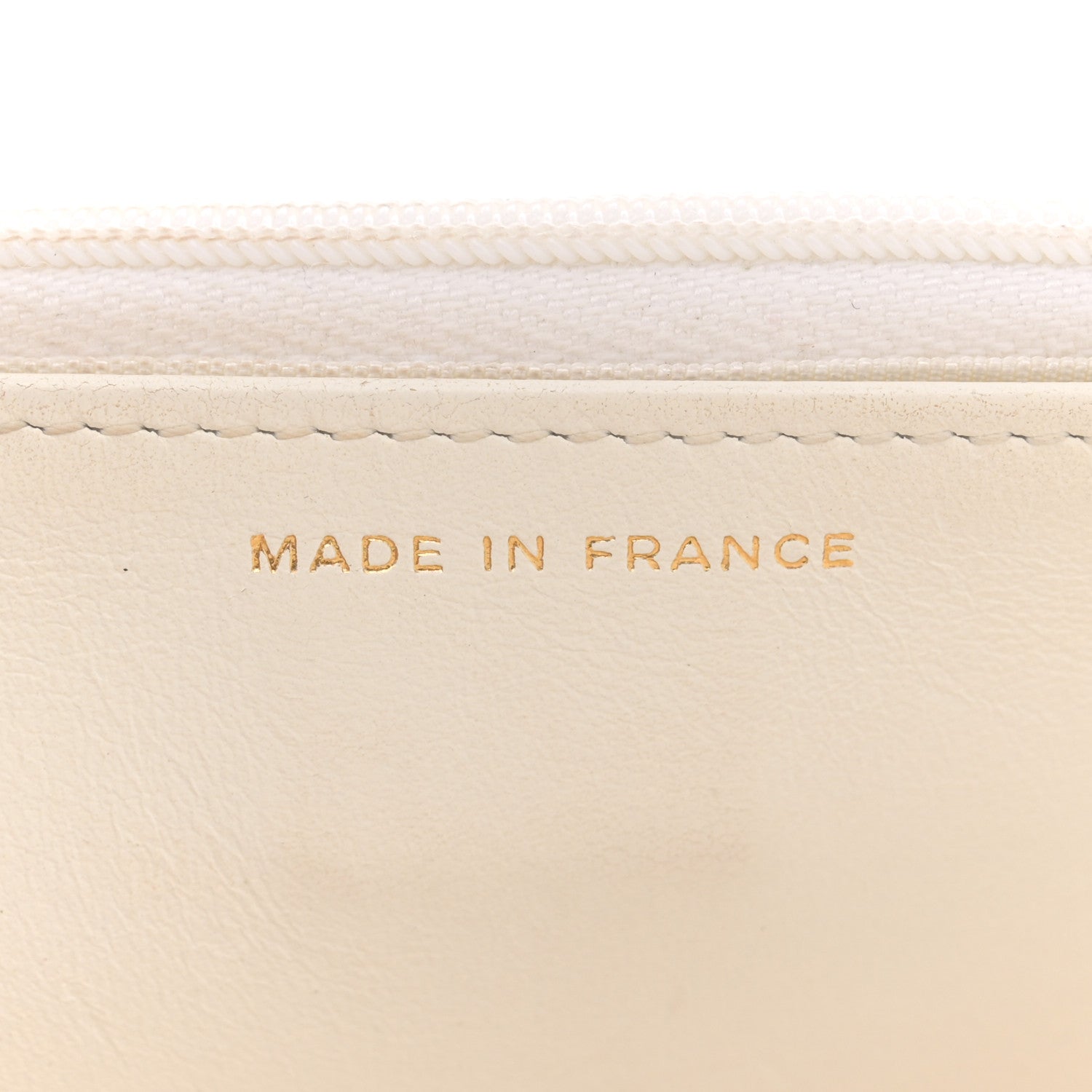 Chanel Caviar Quilted Wallet On Chain WOC White 7 of 17