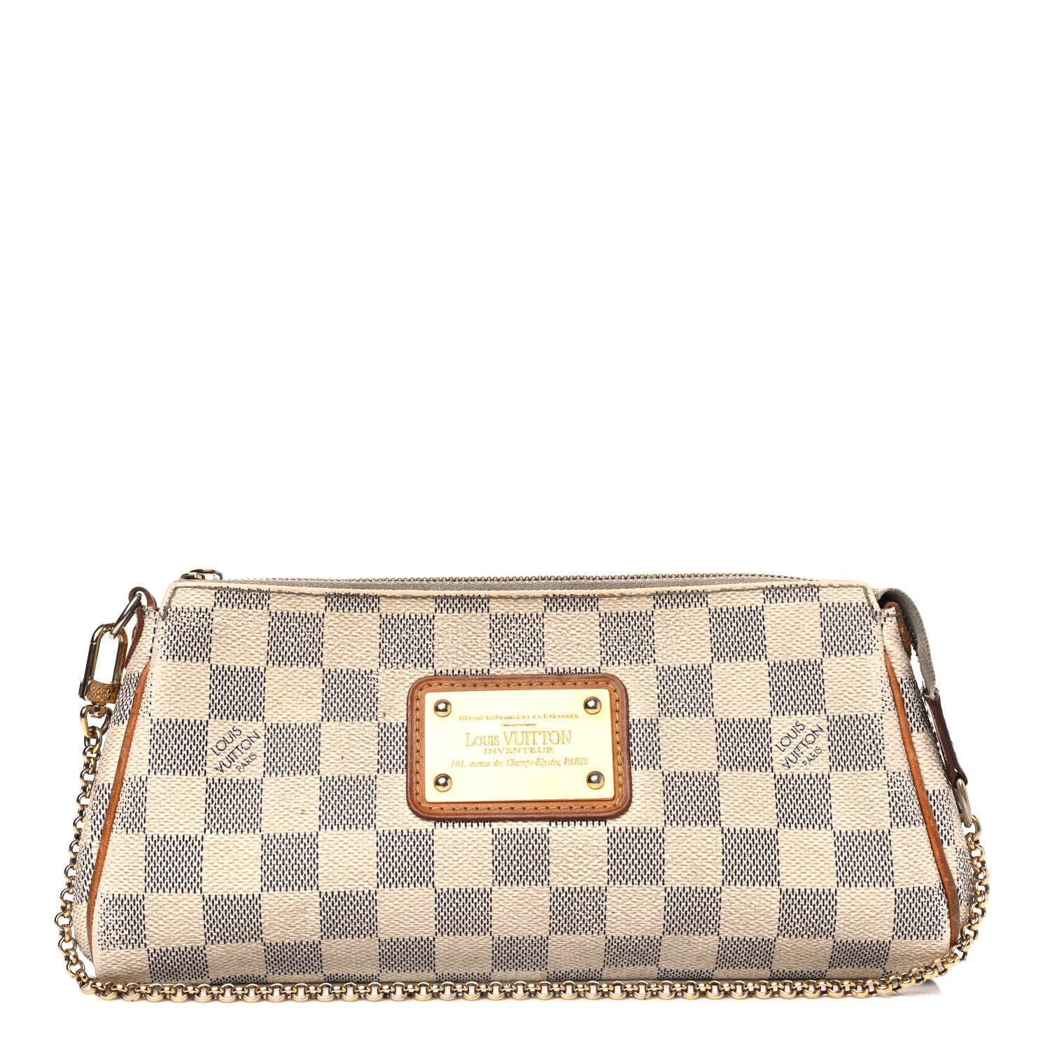 Louis Vuitton Damier Azur Eva Clutch 1 of 13