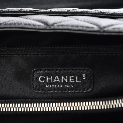 Chanel Caviar Quilted Grand Shopping Tote GST Black 6 of 8
