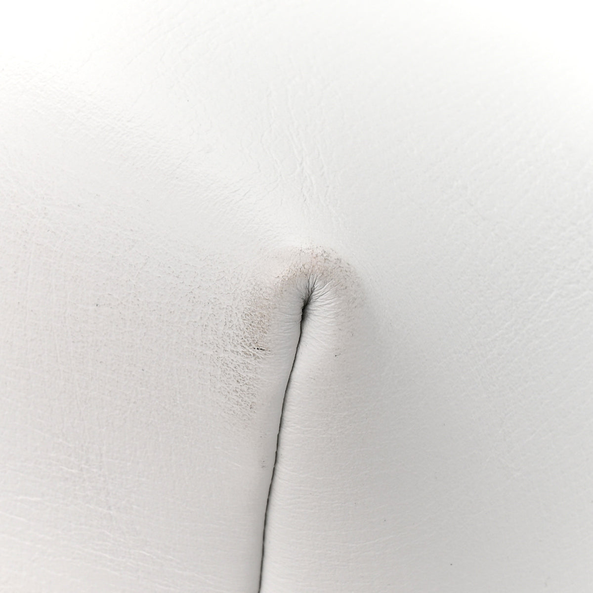 Calfskin Small Marcie Tote White