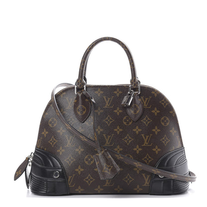 Louis Vuitton Shiny Monogram Alma PM Black 1 of 9
