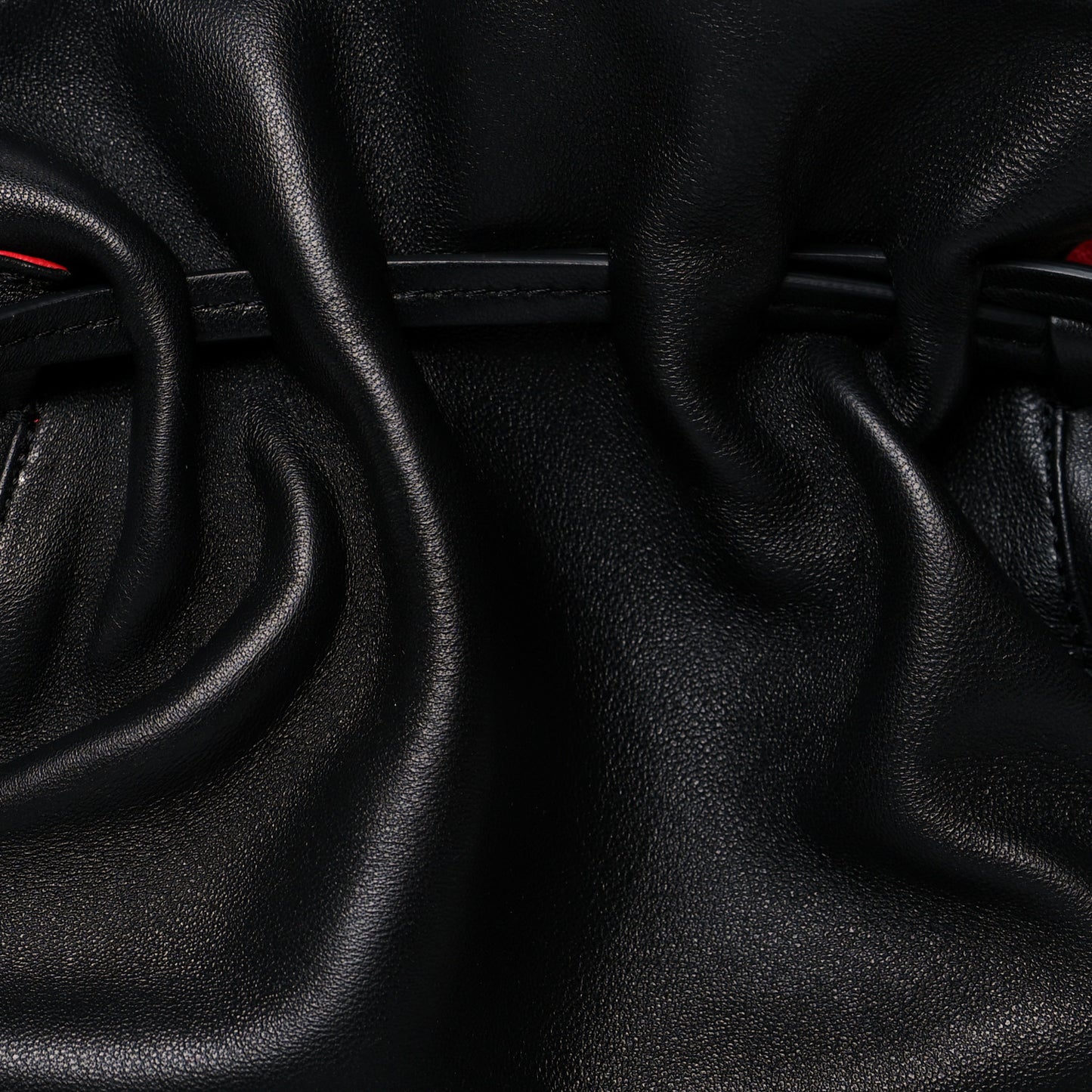 Lambskin Mini Protea Bag Black Flamma