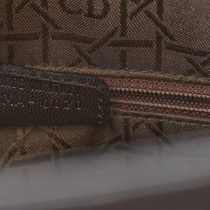 Christian Dior Lambskin Cannage Large Lady Dior Brown 7 of 10