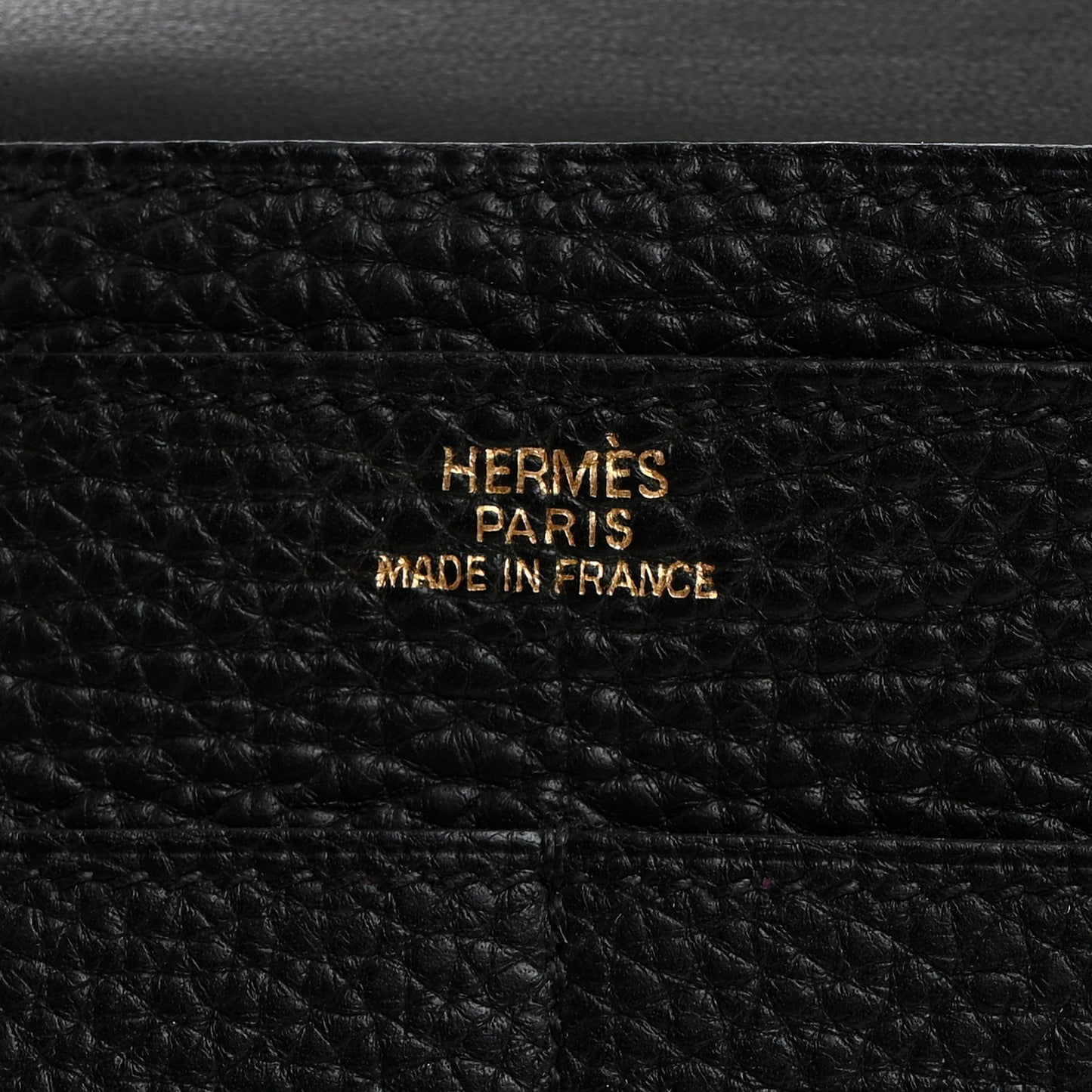 Togo Dogon Duo Wallet Black