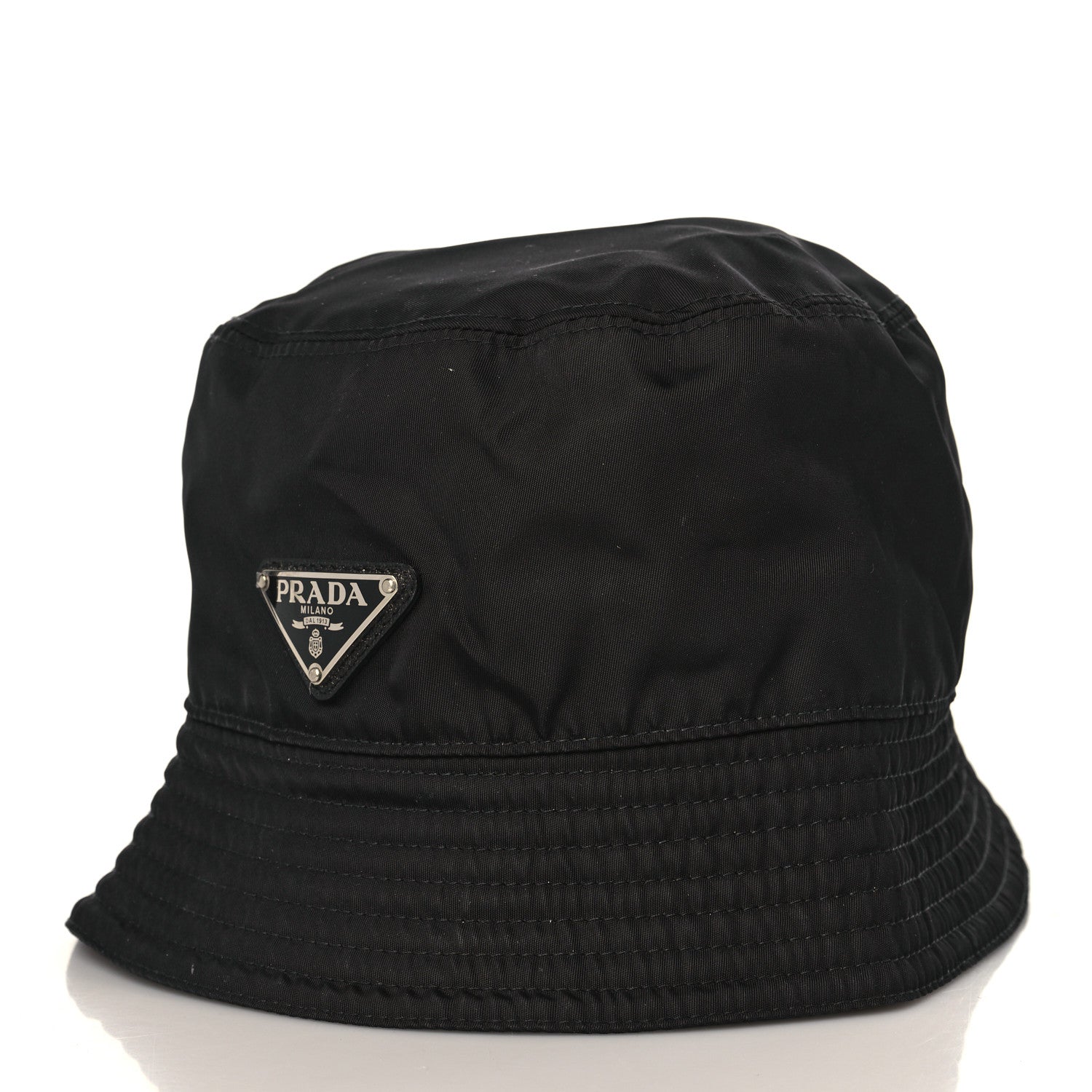 Prada Re-Nylon Bucket Hat M Black 2 of 7