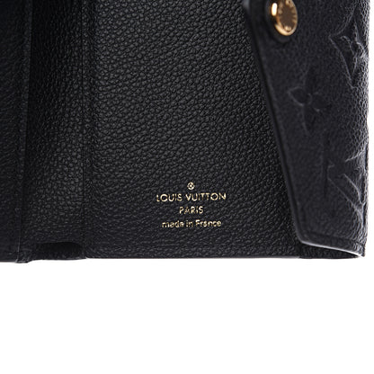Louis Vuitton Empreinte Victorine Wallet Black 5 of 7