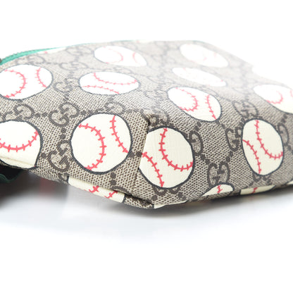 Gucci GG Supreme Monogram Baseballs Web Childrens Belt Bag 9 of 10