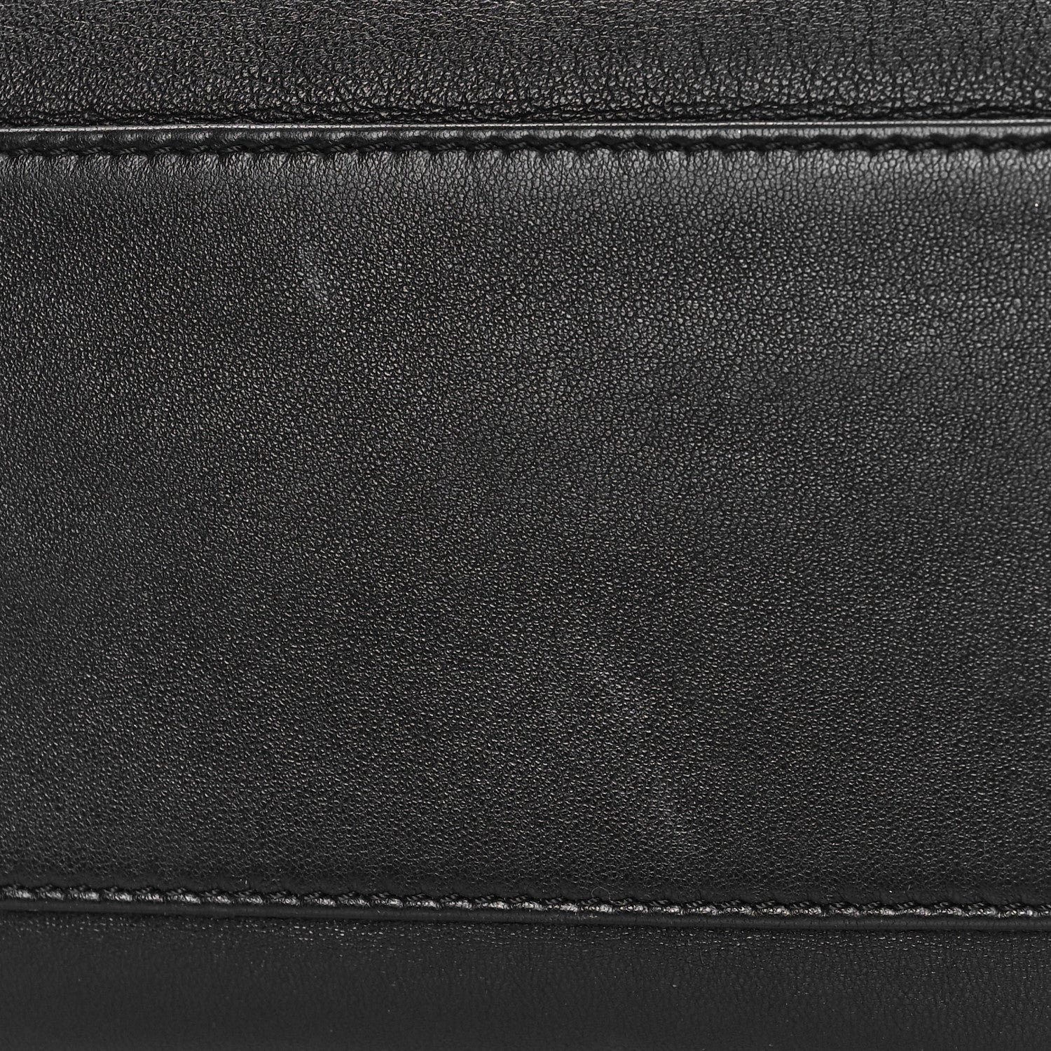 Fendi Nappa Mini Peekaboo Iconic Satchel Black 9 of 11