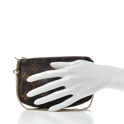 Louis Vuitton Monogram Mini Pochette Accessories 2 of 8