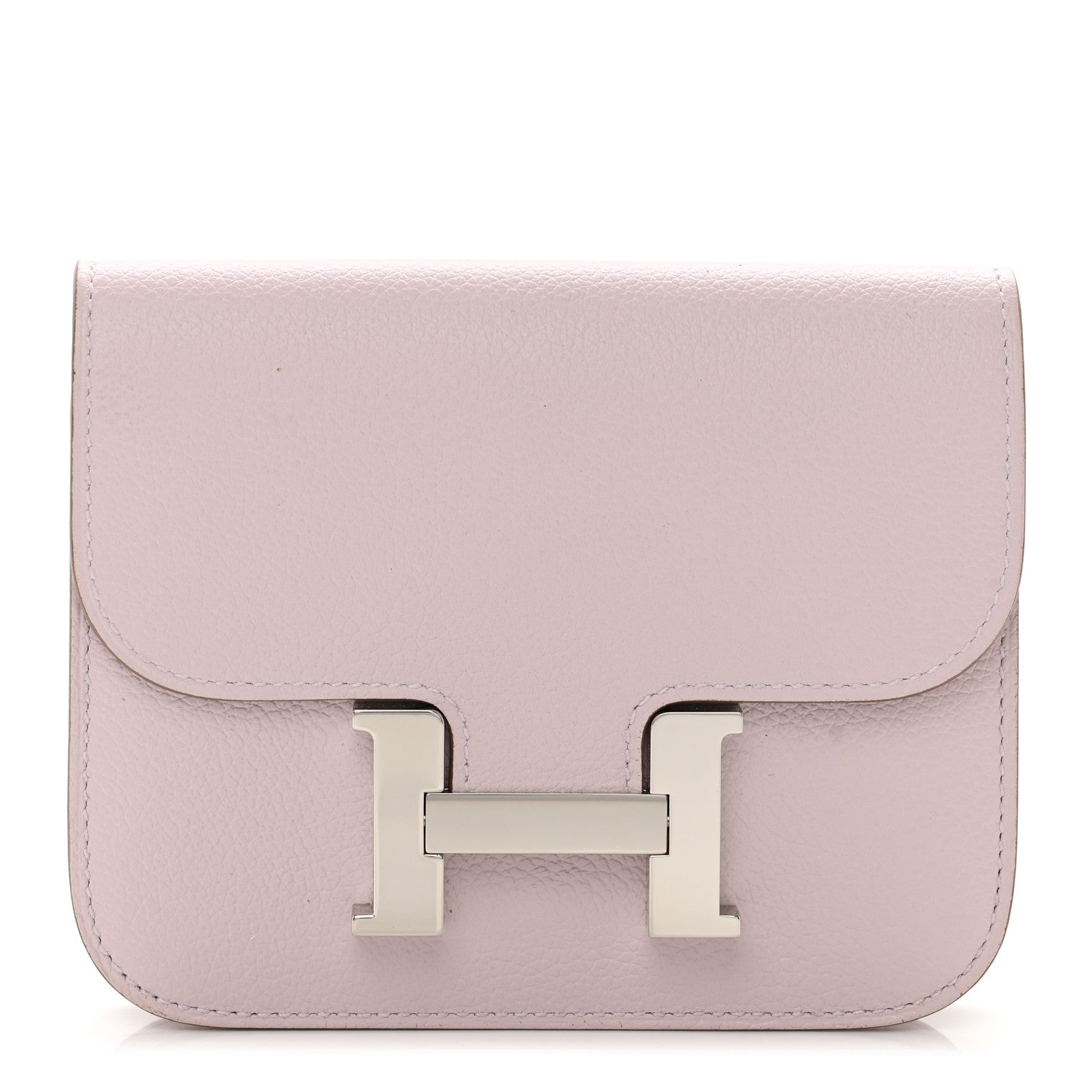 Hermes Evercolor Constance Slim Wallet Mauve Pale 1 of 8