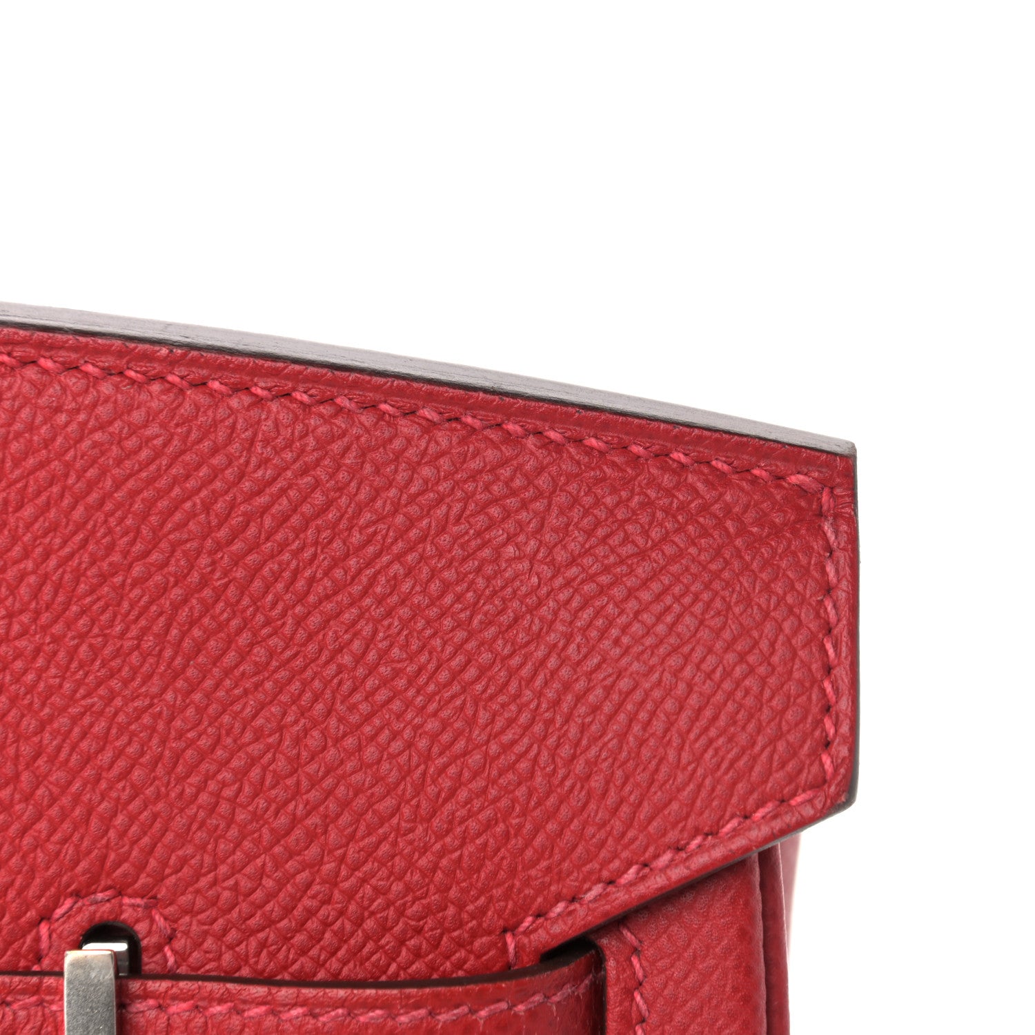 Hermes Epsom Birkin 30 Rouge Casaque 11 of 13