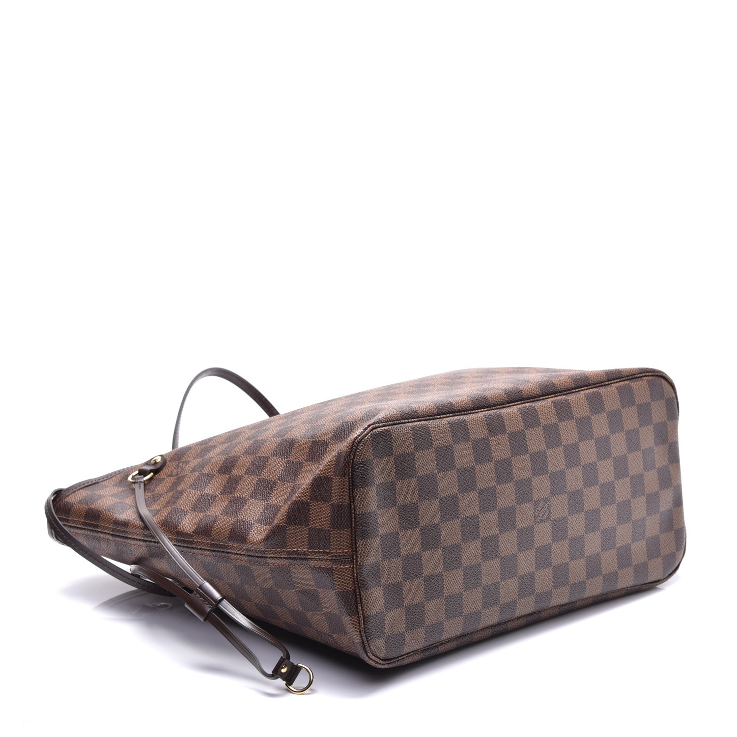 Louis Vuitton Damier Ebene Neo Neverfull MM Rose Ballerine 4 of 9