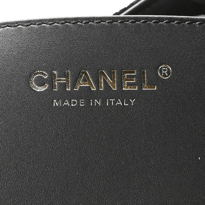 Chanel Suede Quilted Small Chanel 25 Handbag Black 6 of 11