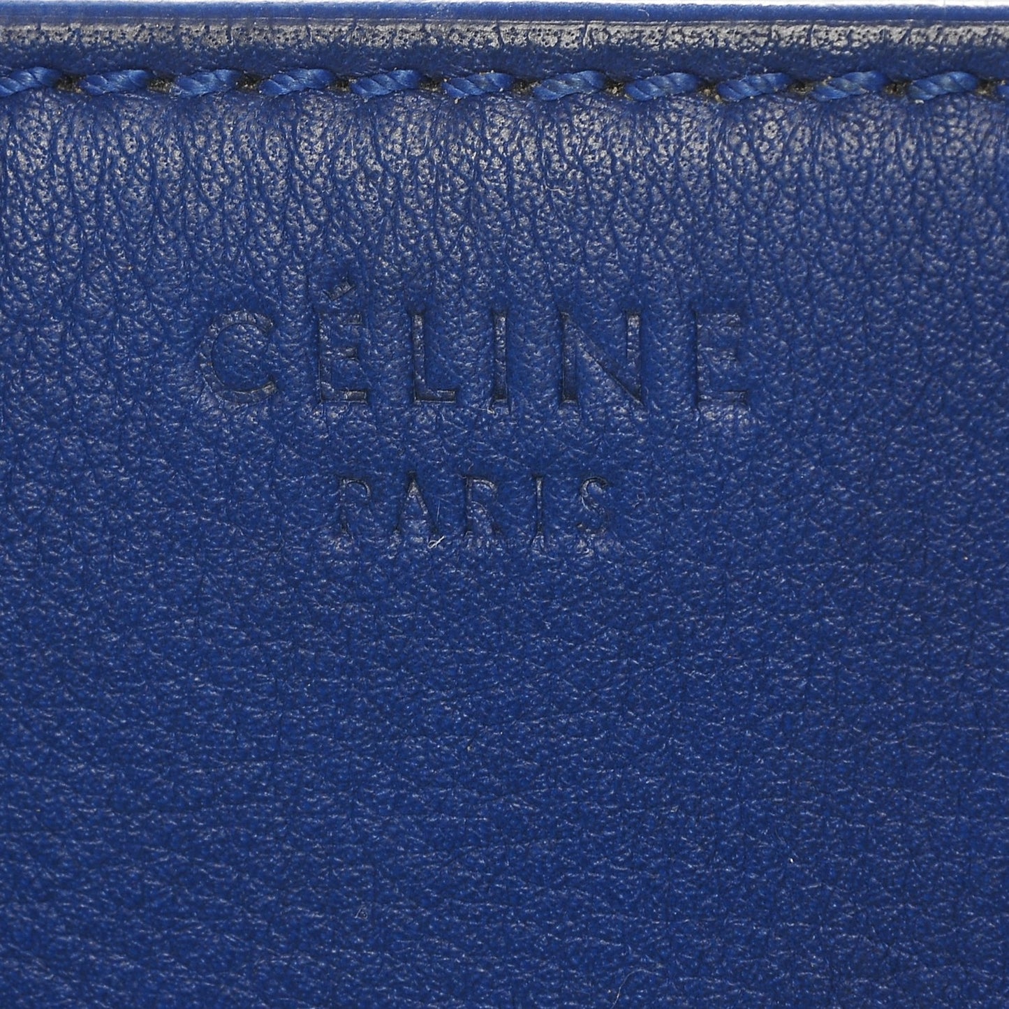 Supple Calfskin Large Phantom Luggage Royal Blue