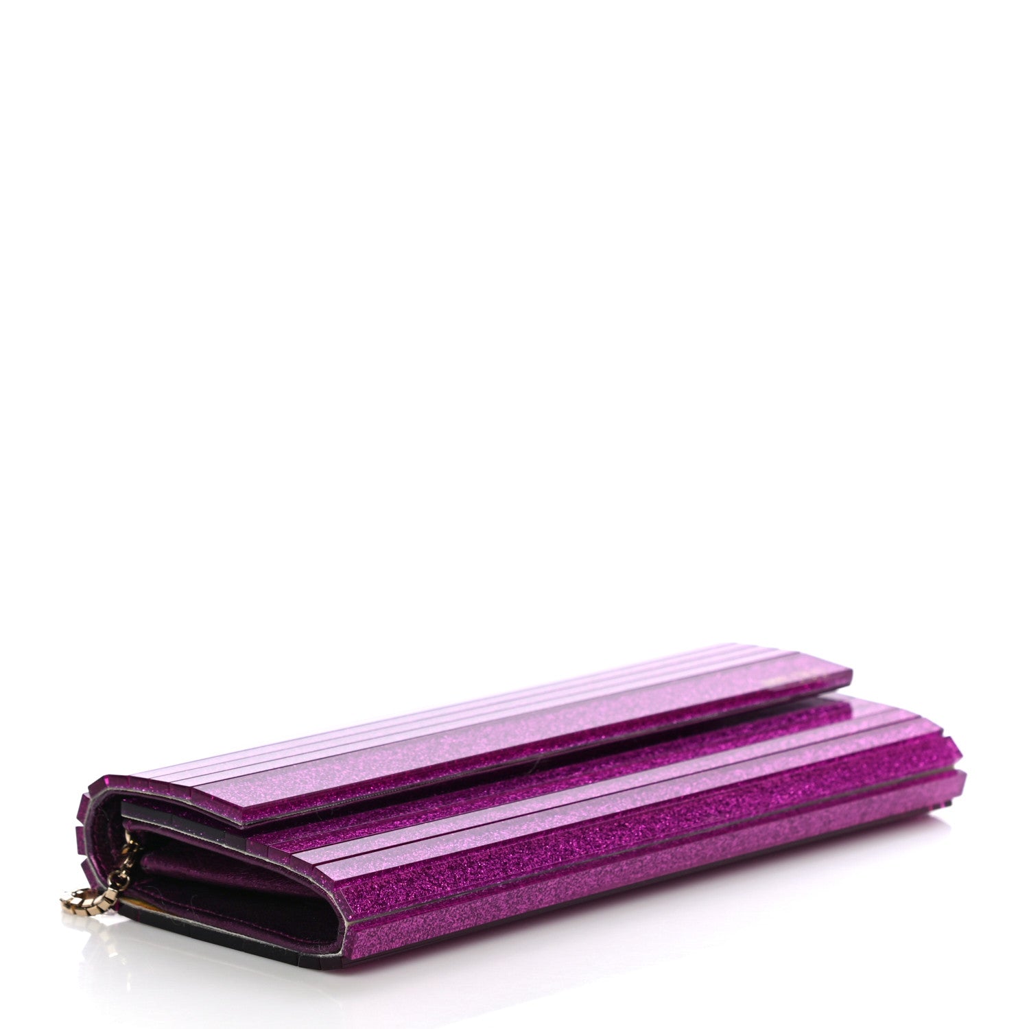 Jimmy Choo Acrylic Glitter Sweetie Clutch Peony Pink 4 of 20