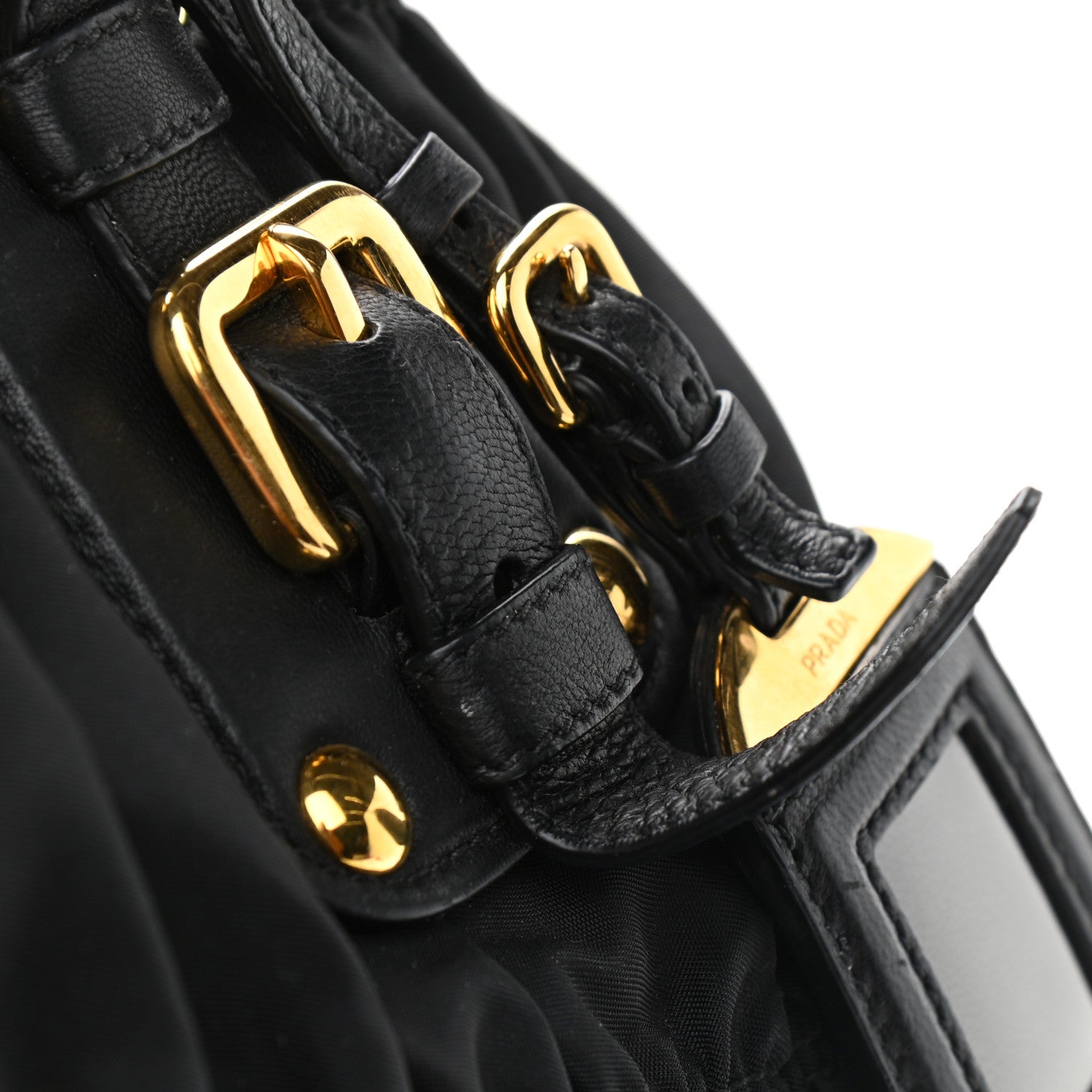 Prada Tessuto Nylon Gaufre Tote Black 12 of 12