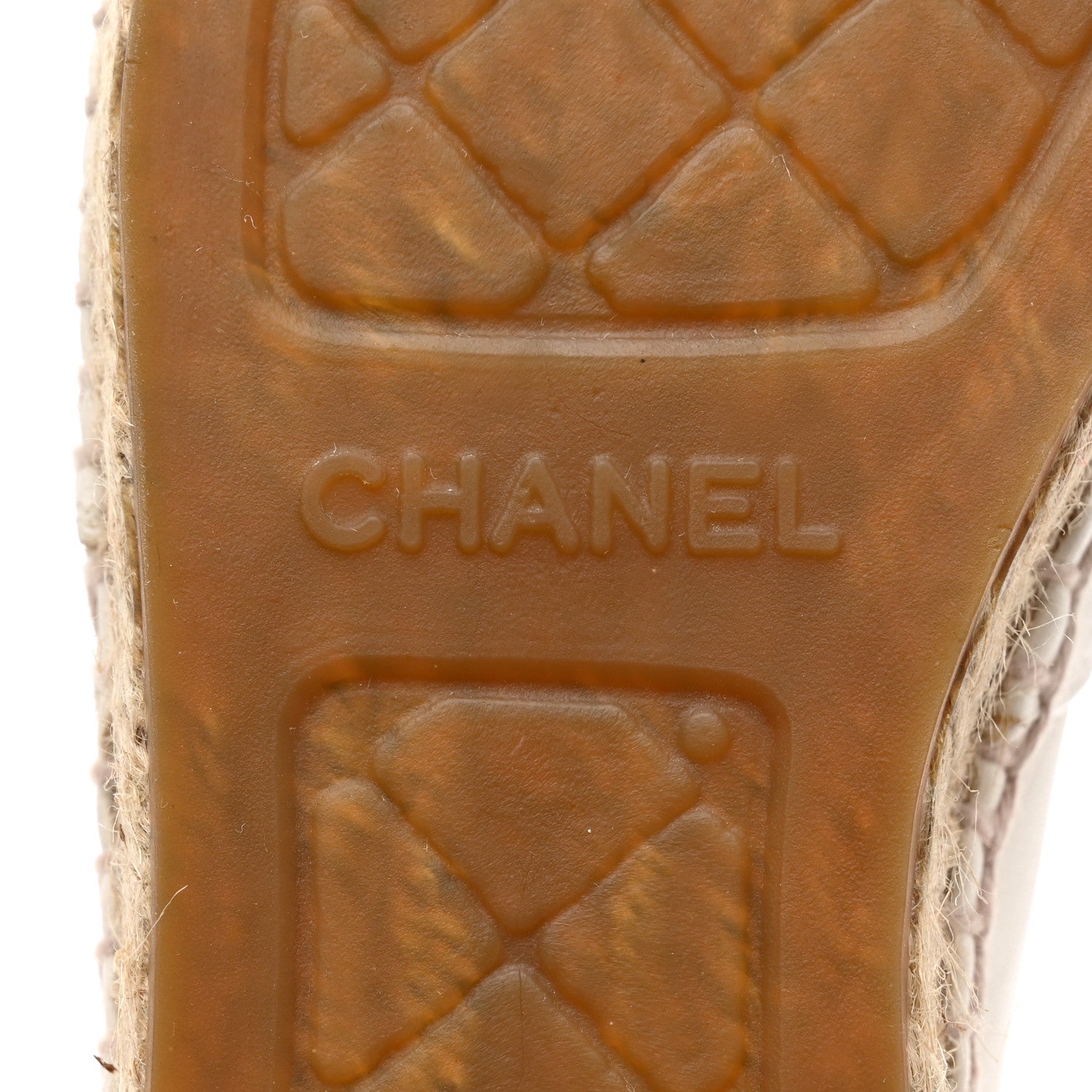 Chanel Lambskin CC Espadrilles 36 White Black 8 of 11