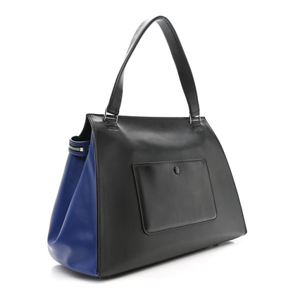 Celine Smooth Calfskin Medium Tri-Color Edge Shoulder Bag Tan 3 of 12