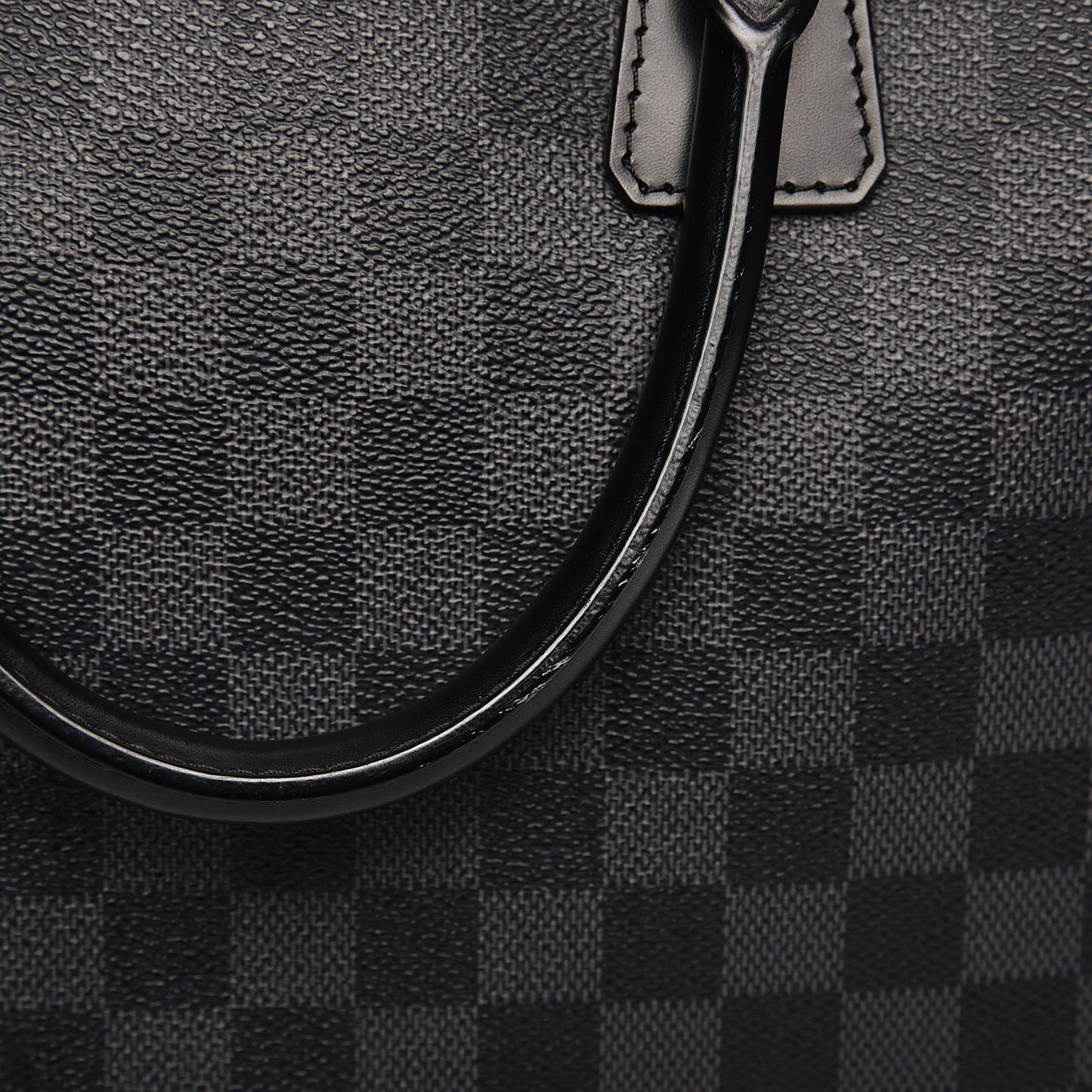 Damier Graphite Porte-Documents Jour
