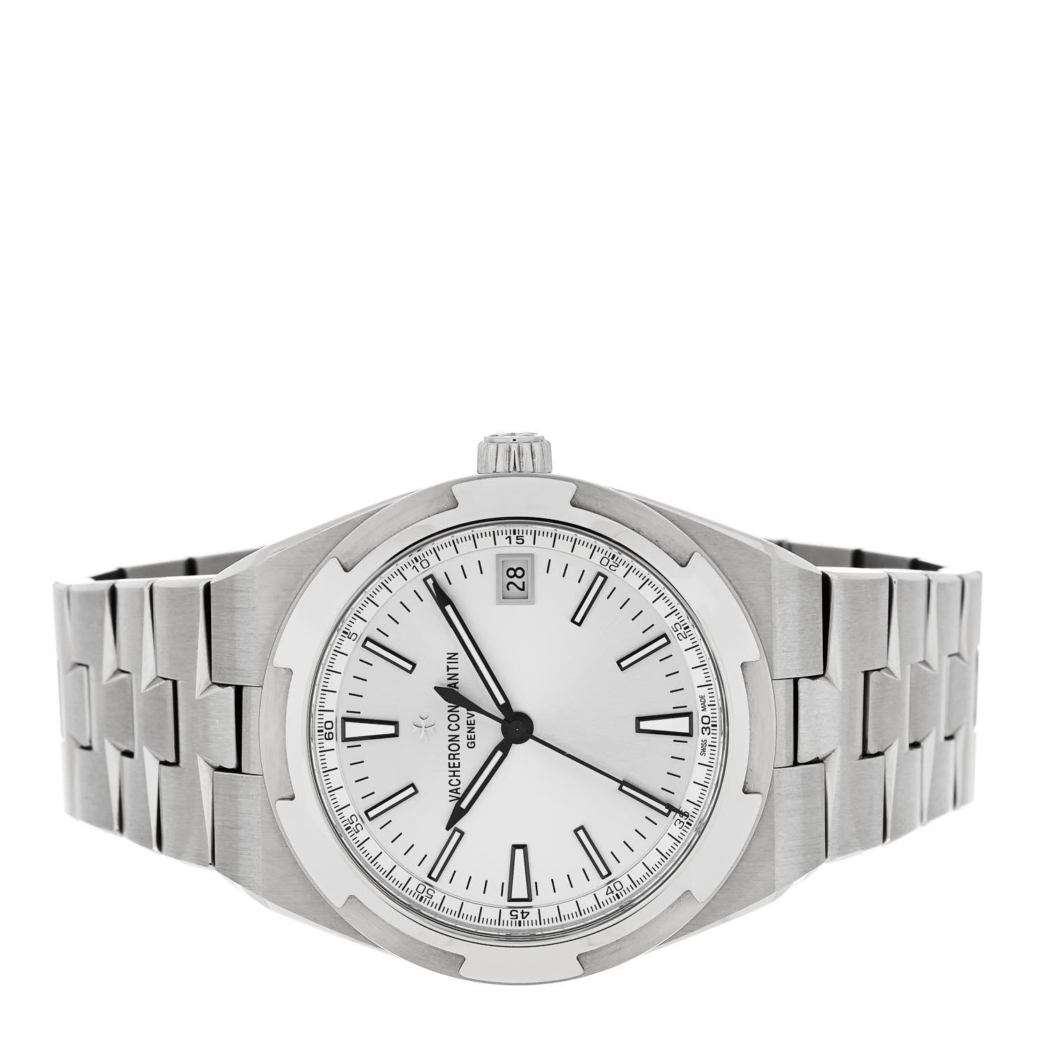 Vacheron Constantin Stainless Steel 41mm Overseas Automatic Watch Silver 4500V/110A-B126 2 of 5