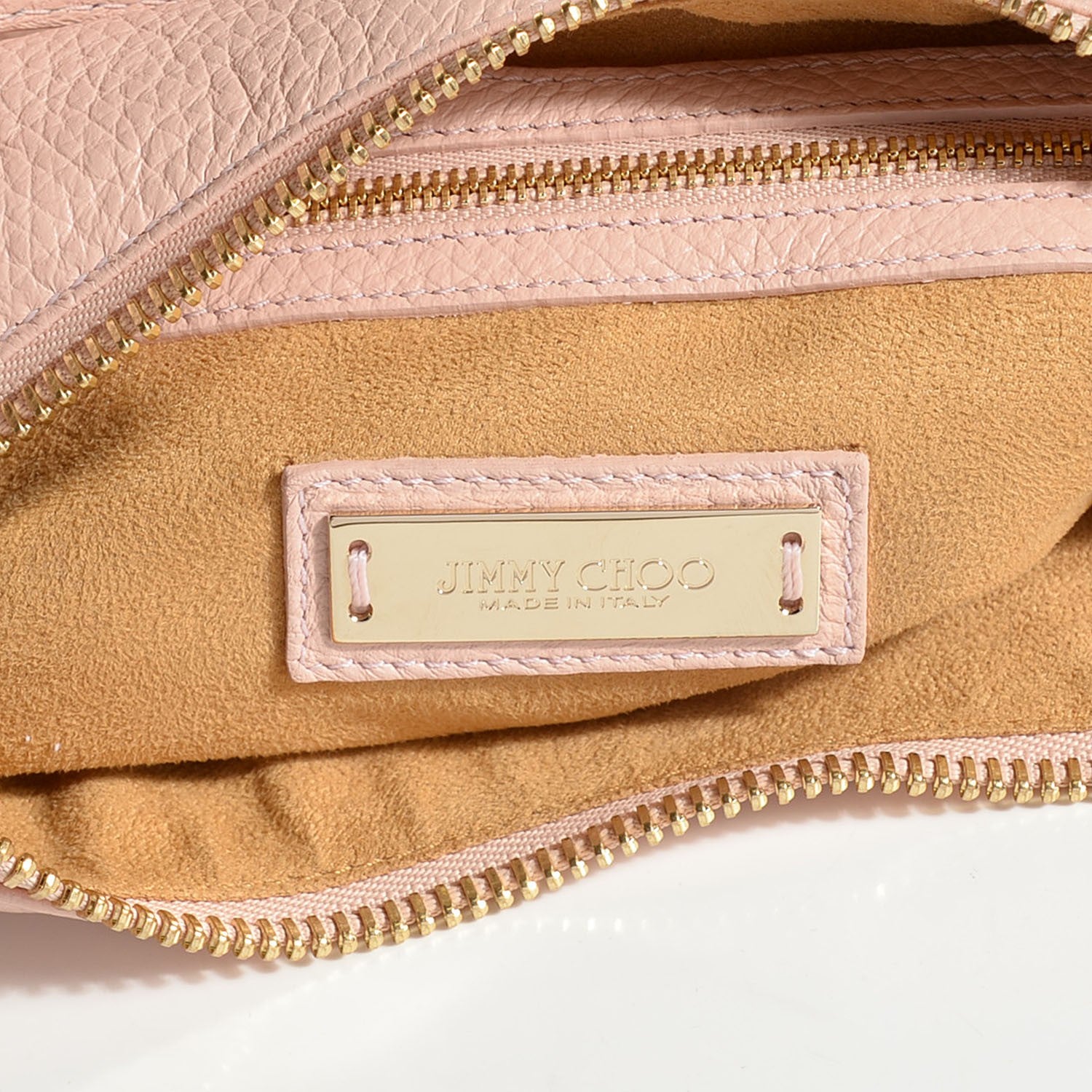 Jimmy Choo Deerskin Solar S Shoulder Bag Lychee 5 of 7