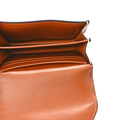 Celine Triomphe Canvas Business Card Holder Tan 5 of 11
