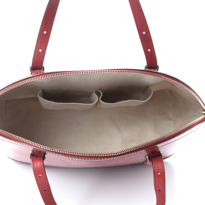 Gucci Patent Microguccissima Medium Nice Top Handle Dome Bag Rose Bed 5 of 10