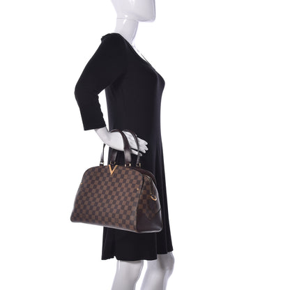 Louis Vuitton Damier Ebene Kensington Bowling Bag 2 of 31