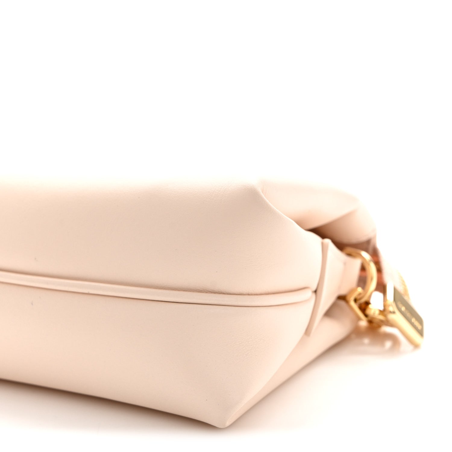 Salvatore Ferragamo Calfskin Gancini Chain Mini Bag Ballet Pink 10 of 10