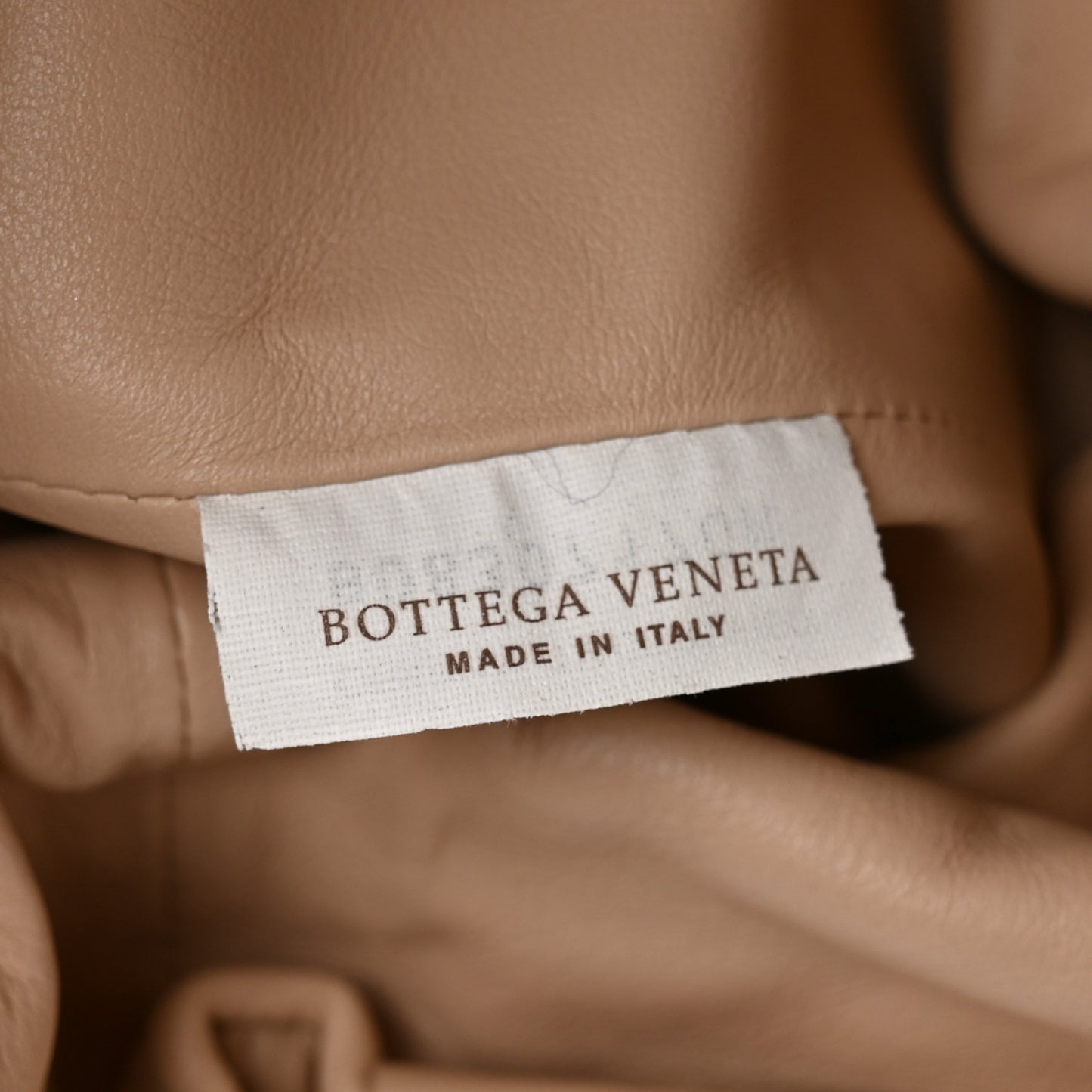 Smooth Butter Calf The Pouch Oversized Clutch Nude
